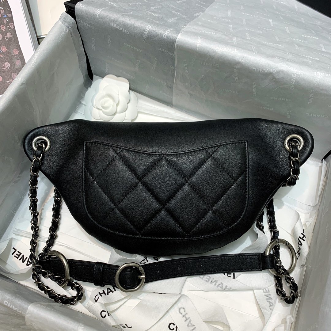 Ch**el Waist bag White