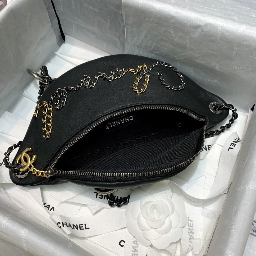 Ch**el Waist bag White