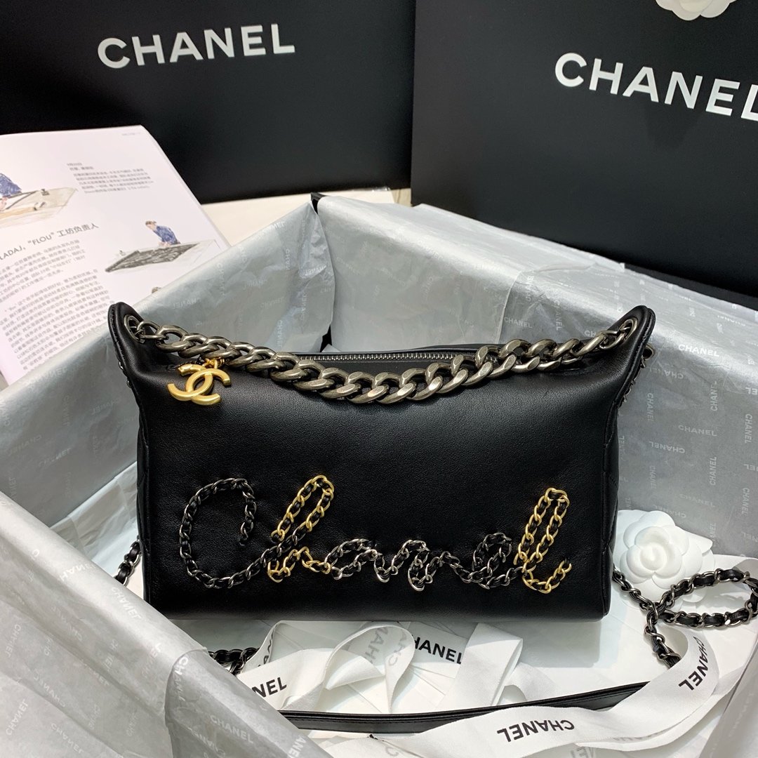 Ch**el Chain Shoulder bag Black