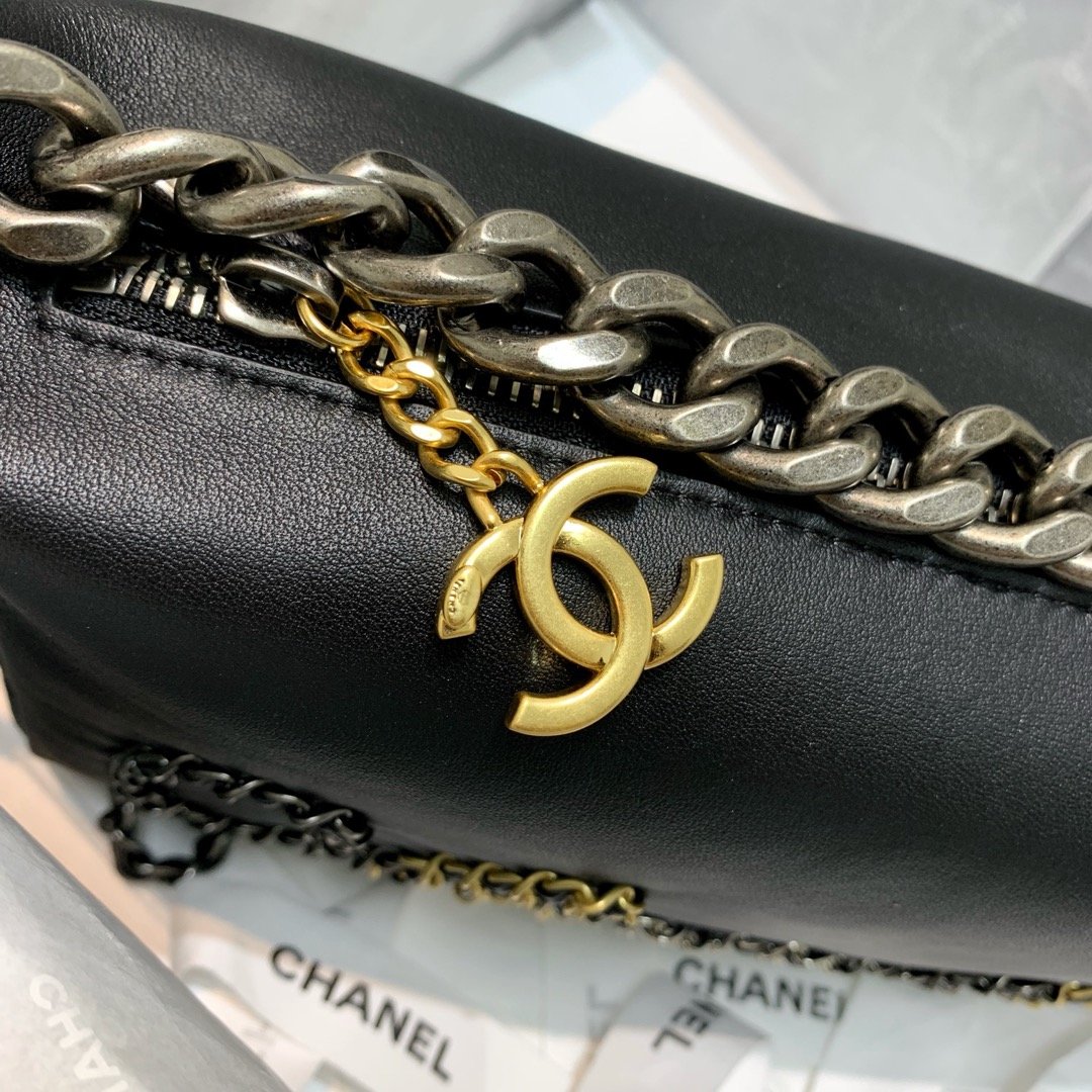 Ch**el Chain Shoulder bag Black