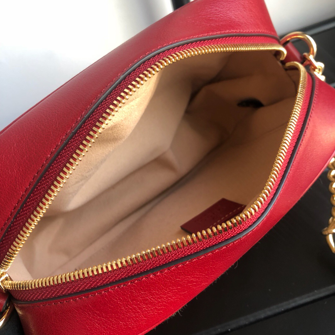 Gvc*1 Red GG Marmont Bag 24cm