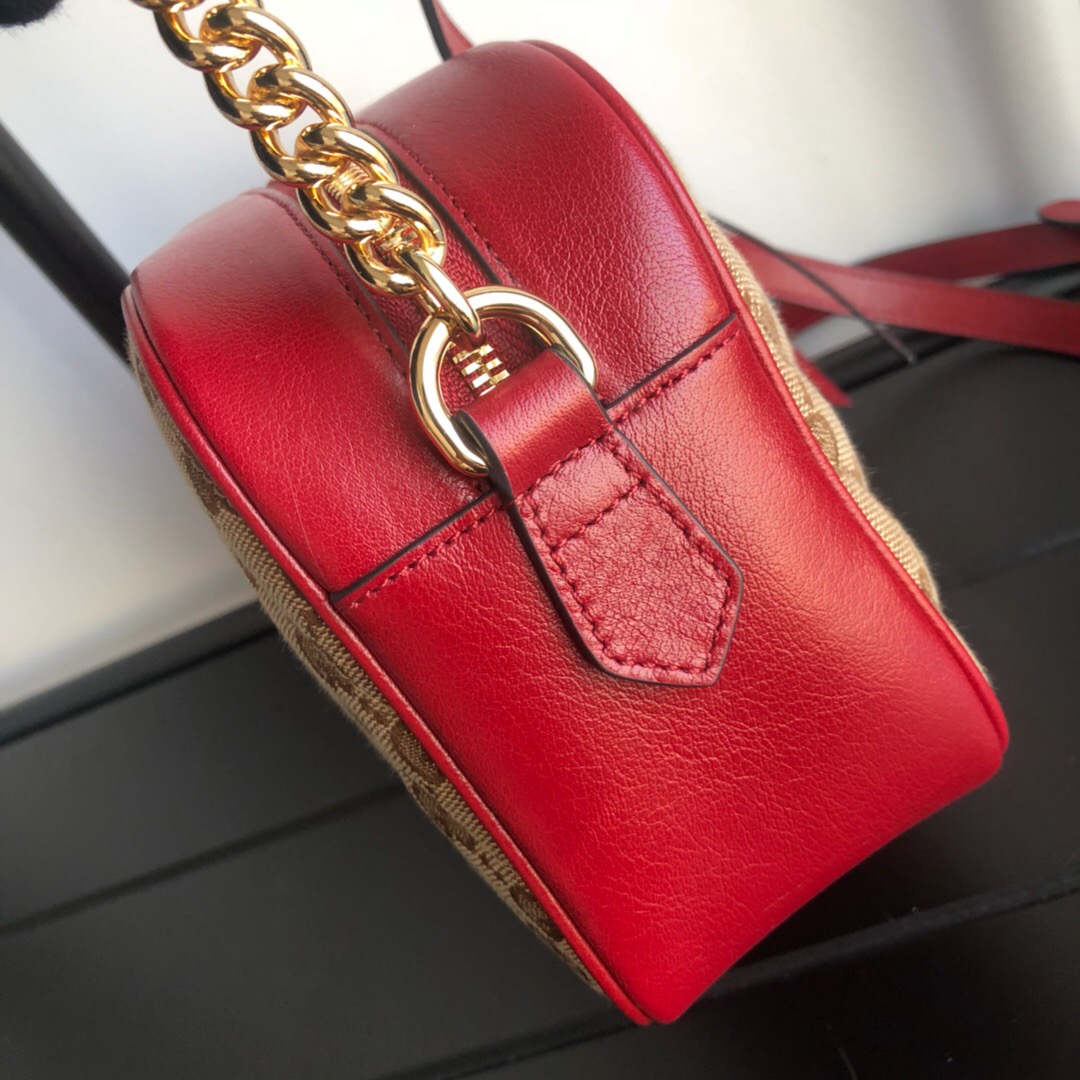 Gvc*1 Red GG Marmont Bag 24cm