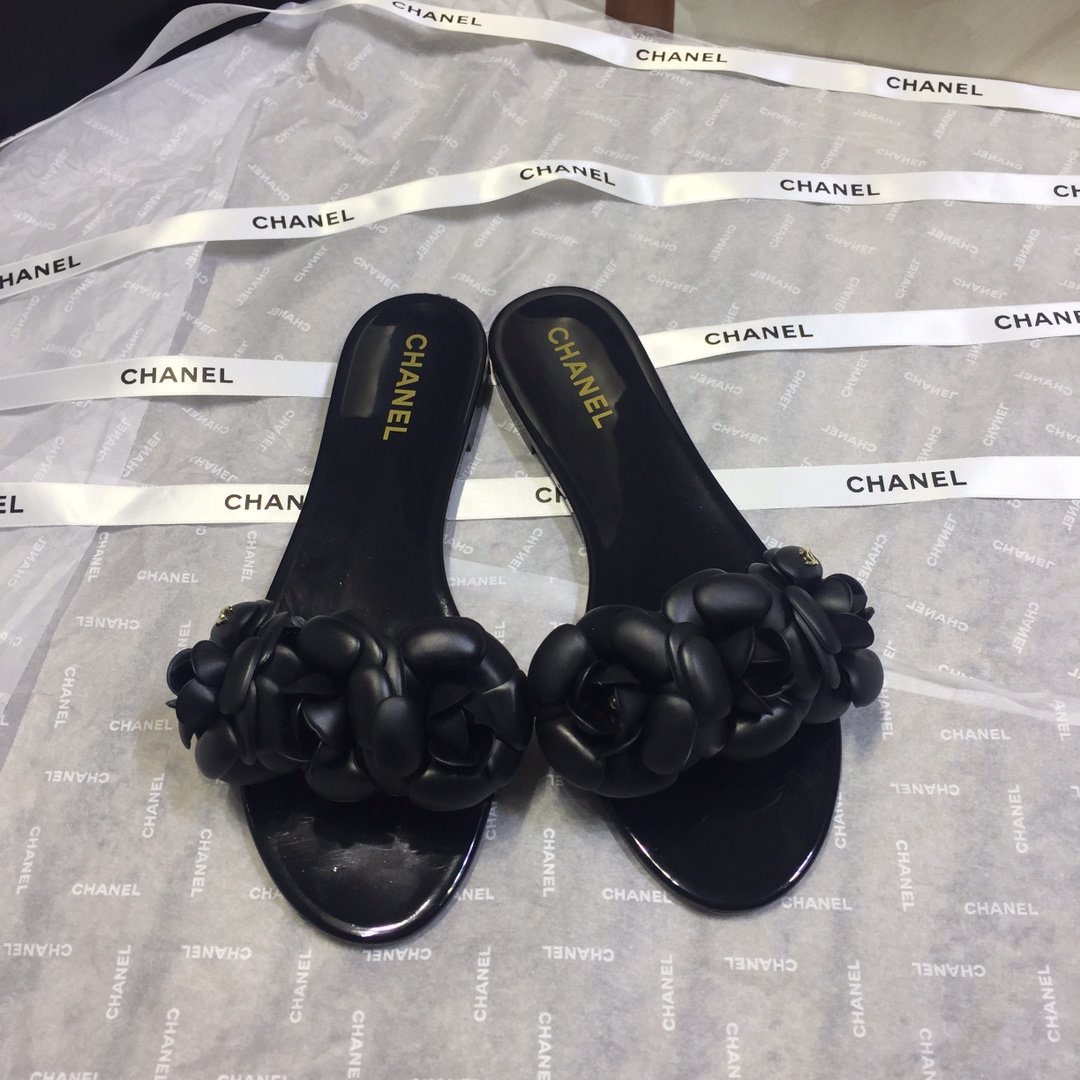 Ch**el Sandals Black