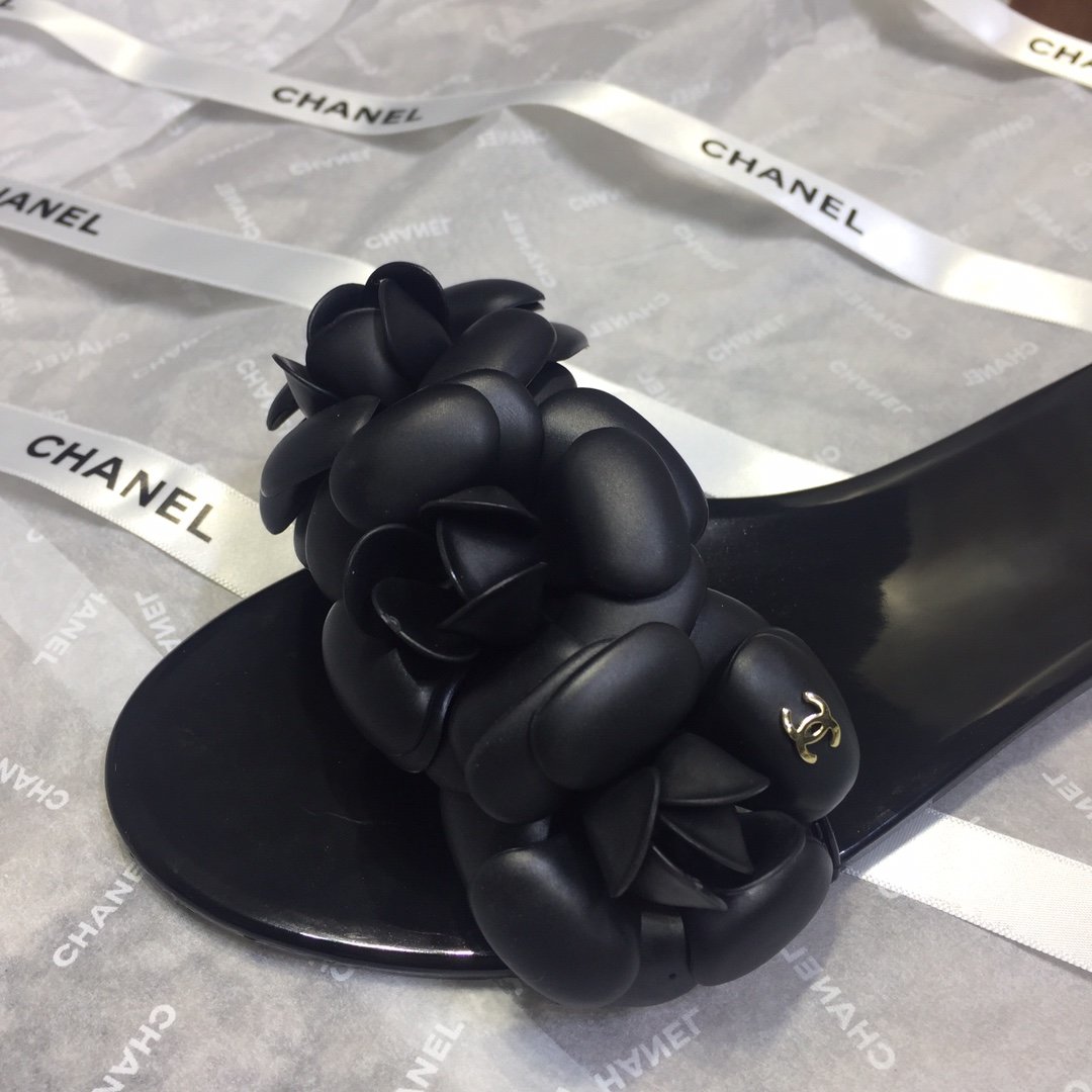 Ch**el Sandals Black