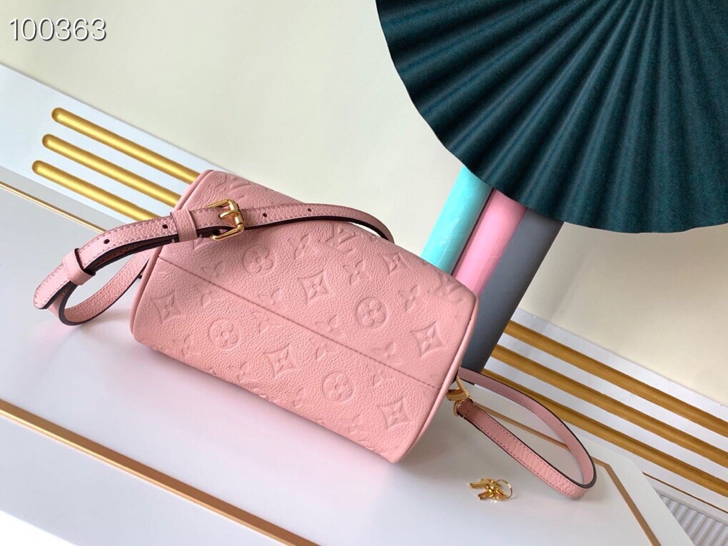 LV M42397 Speedy Bandoulière 20 Monogram Empreinte Leather