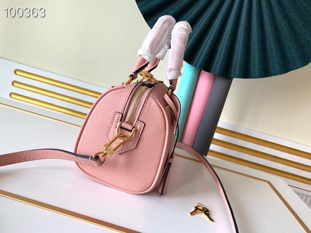 LV M42397 Speedy Bandoulière 20 Monogram Empreinte Leather