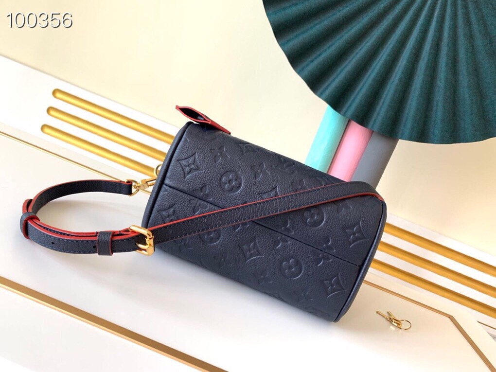 LV Speedy Bandoulière 20 Monogram Empreinte Leather