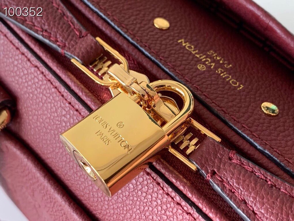 LV Speedy Bandoulière 20 Monogram Empreinte Leather 001