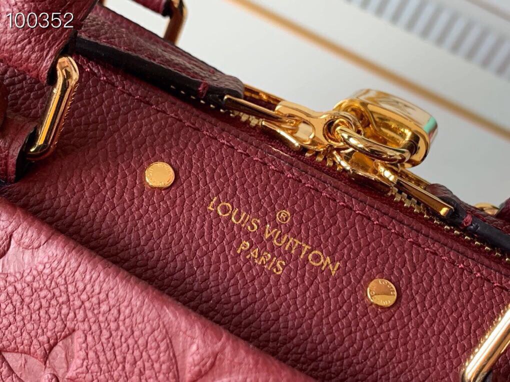 LV Speedy Bandoulière 20 Monogram Empreinte Leather 001