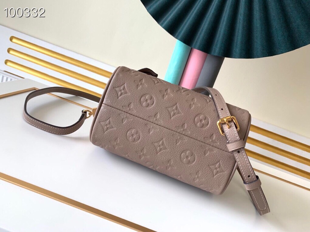 LV Speedy Bandoulière 20 Monogram Empreinte Leather 005
