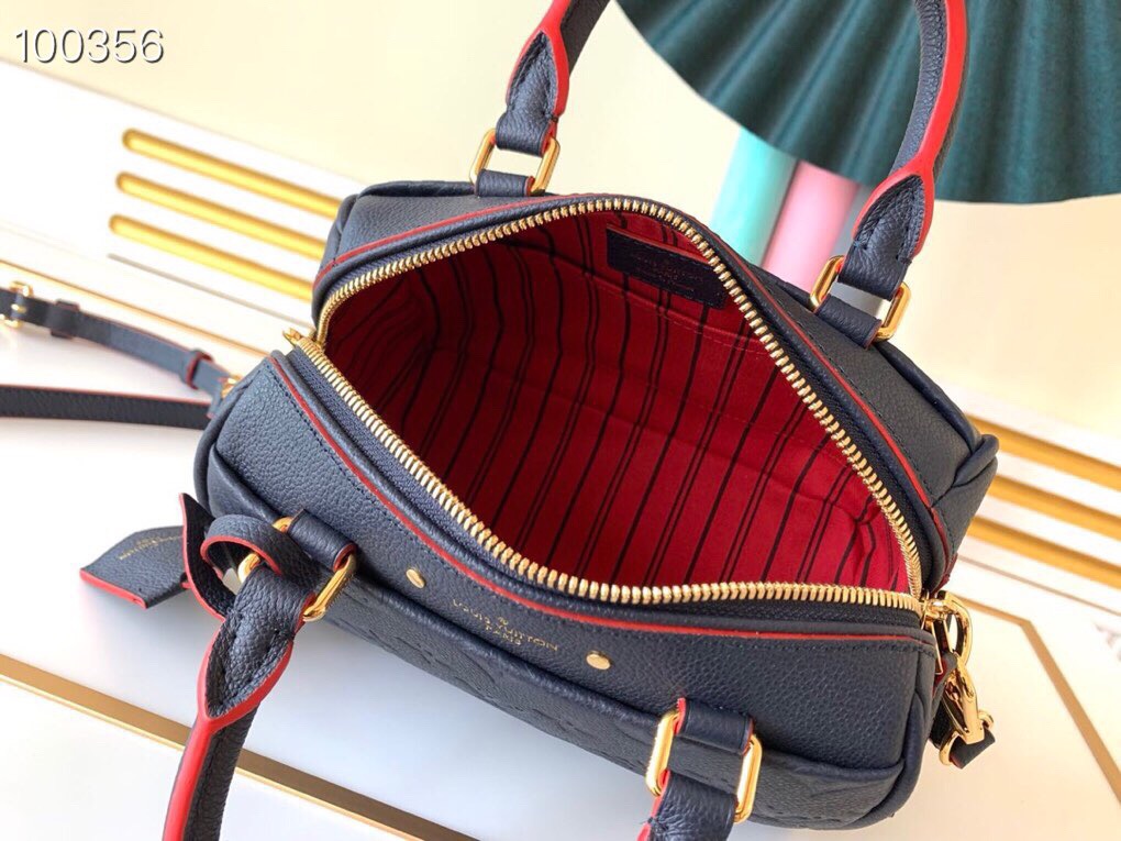 LV Speedy Bandoulière 25 Monogram Empreinte Leather 001