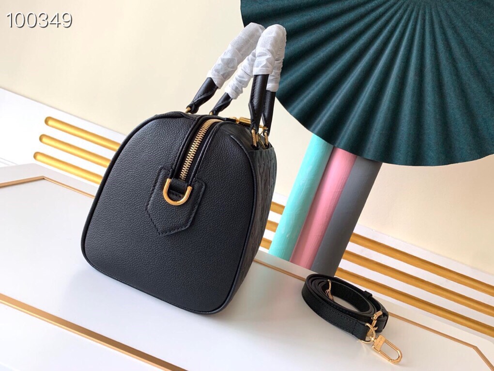 LV Speedy Bandoulière 25 Monogram Empreinte Leather 004