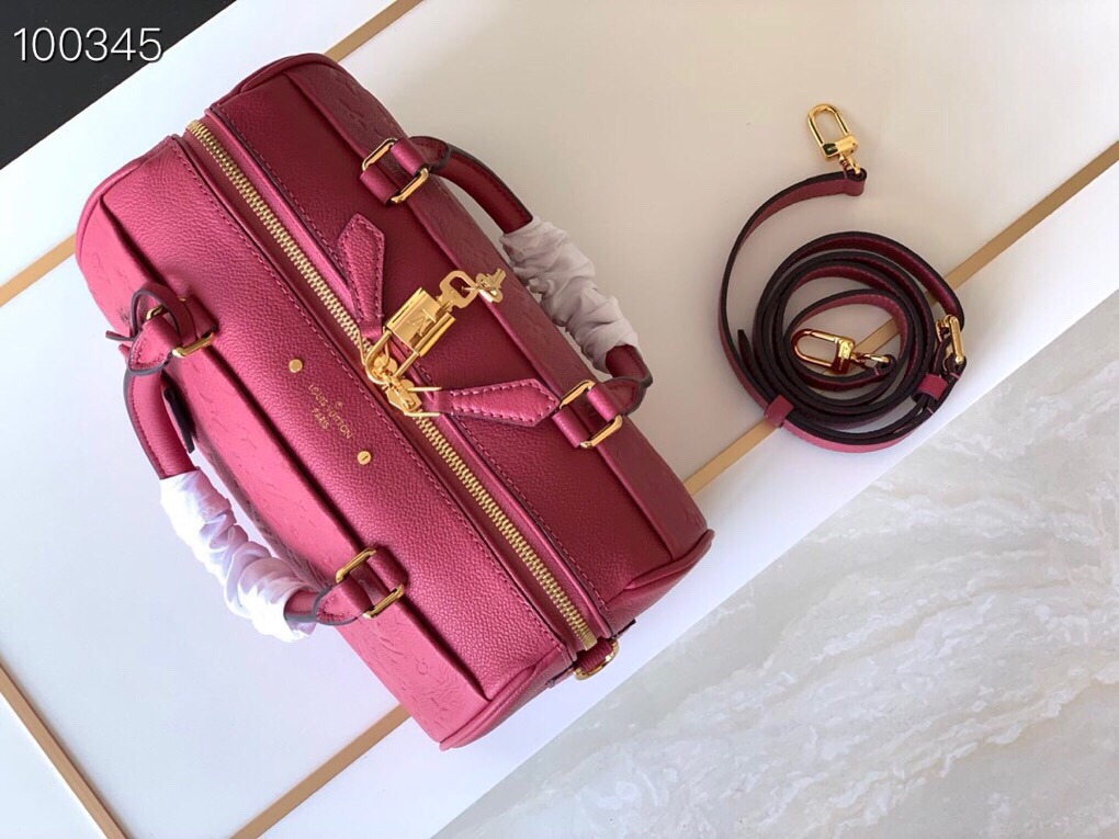 LV Speedy Bandoulière 25 Monogram Empreinte Leather 005