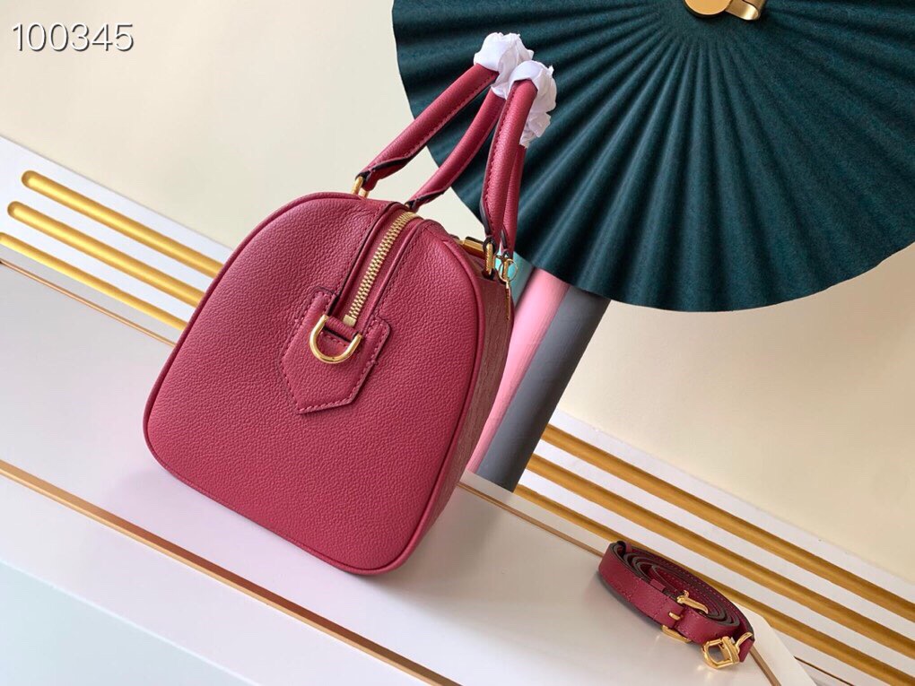 LV Speedy Bandoulière 25 Monogram Empreinte Leather 005