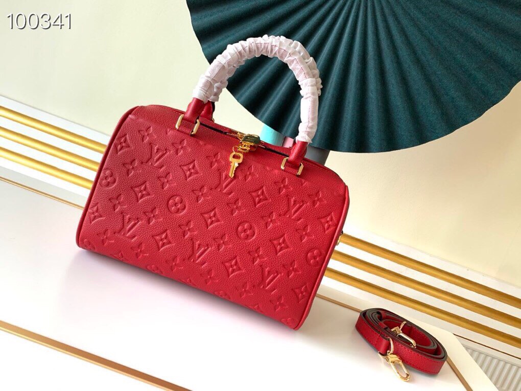 LV Speedy Bandoulière 25 Monogram Empreinte Leather 006