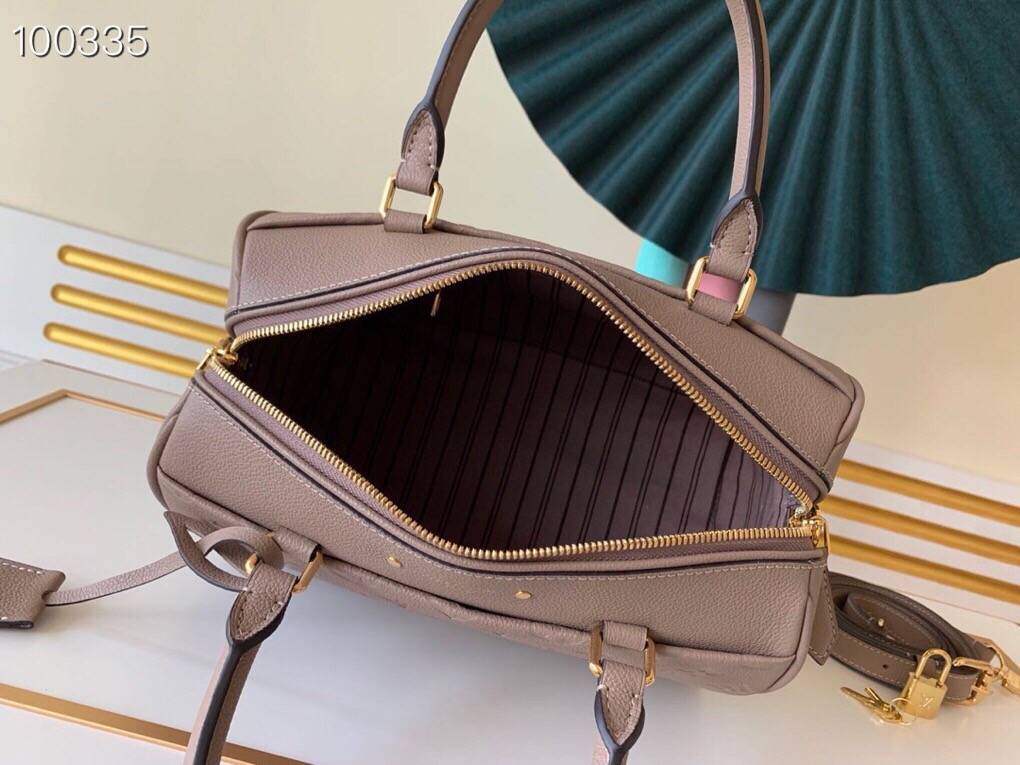 LV Speedy Bandoulière 25 Monogram Empreinte Leather 007