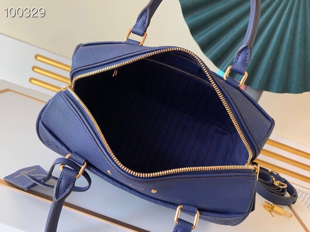 LV Speedy Bandoulière 25 Monogram Empreinte Leather 008