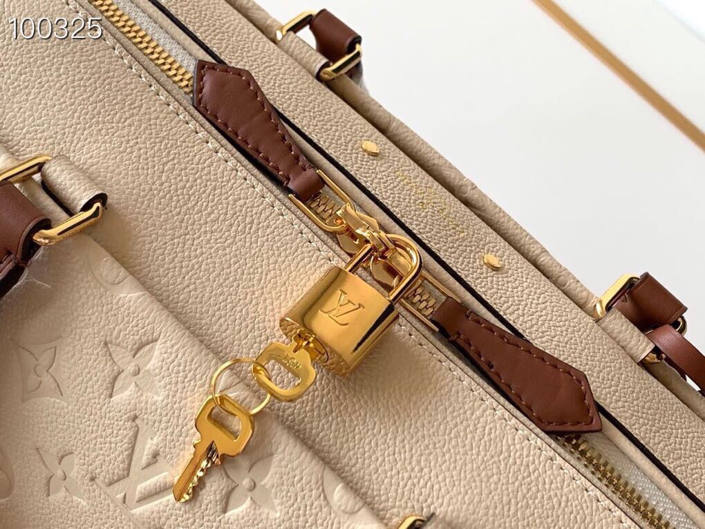 LV Speedy Bandoulière 25 Monogram Empreinte Leather 009