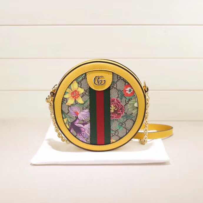 Gvc*1 round shoulder bag