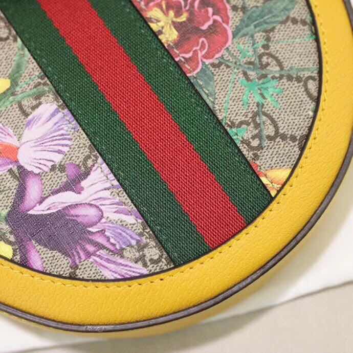 Gvc*1 round shoulder bag