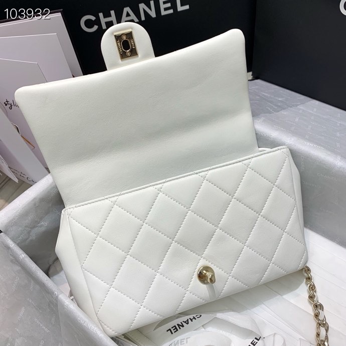 Ch**el Flap Bag AS1353 24cm