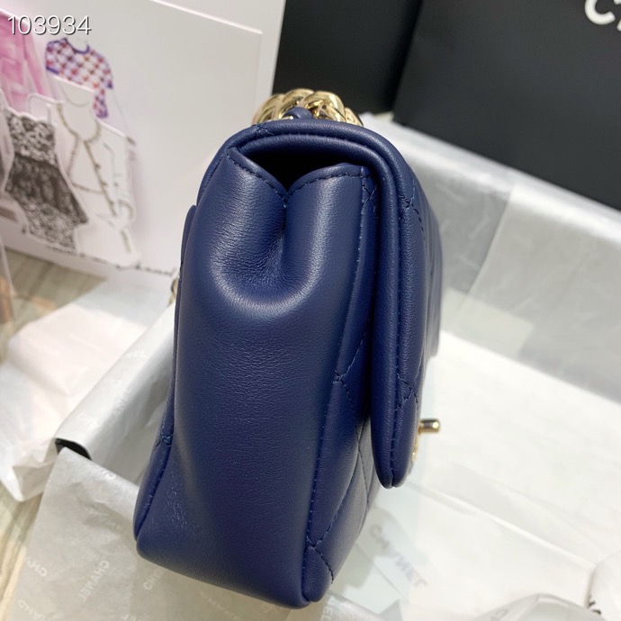 Ch**el Flap Bag AS1353 24cm 002