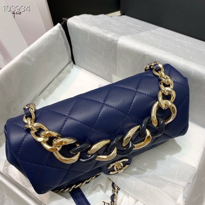 Ch**el Flap Bag AS1353 24cm 002
