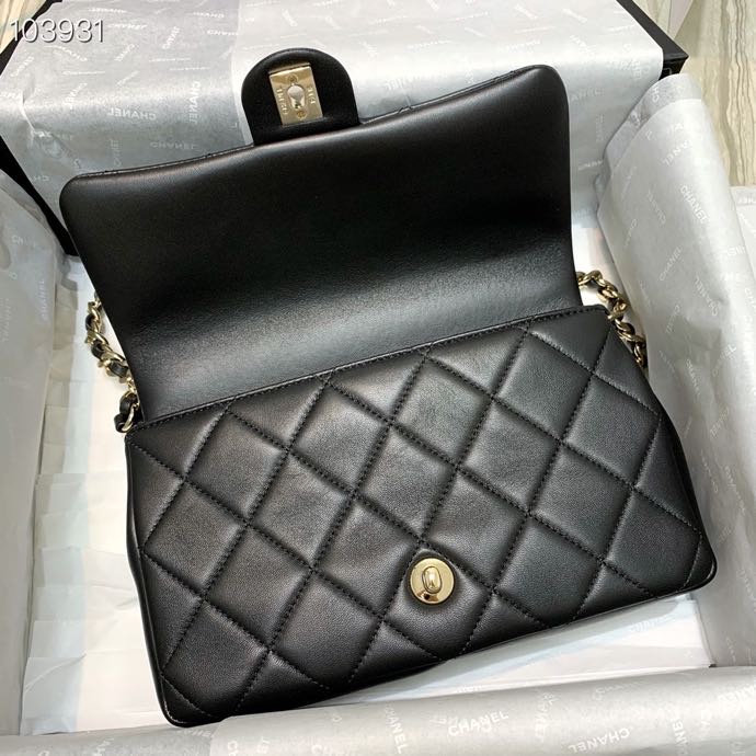 Ch**el Flap Bag AS1353 24cm 004