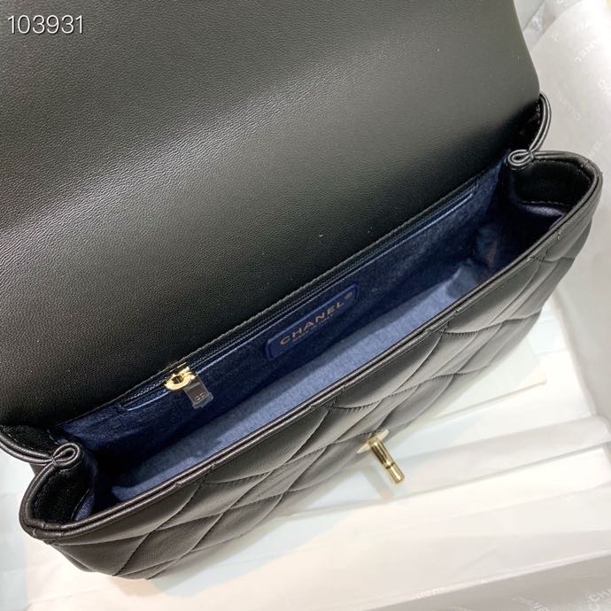 Ch**el Flap Bag AS1353 24cm 004