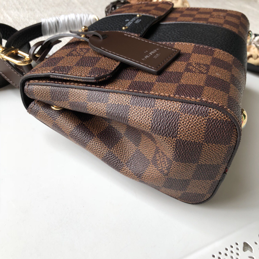 LV Damier Eben BOND STREET BB 24cm Black