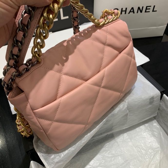 Ch**el AS1161 Handbag 26cm pink