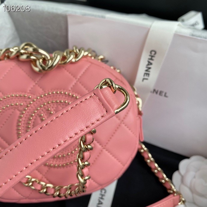 Ch**elCamera Case Lambskin Bag Pink