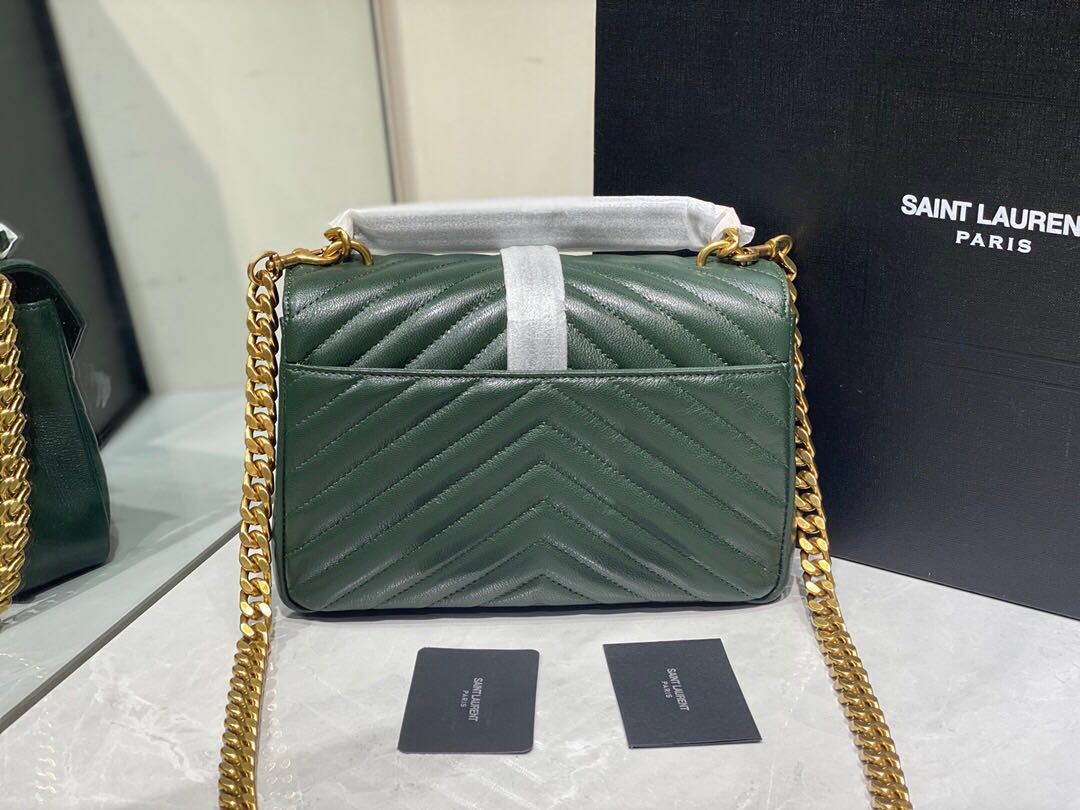 Y51 Monogram Sa1nt Lau*nt College bag 24cm