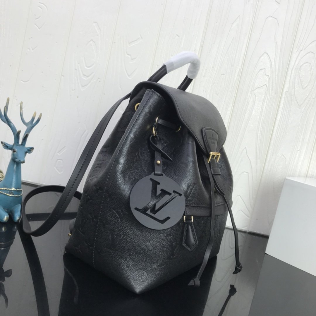 L0vis Vvtt0n Montsouris Monogram Empreinte Backpack black