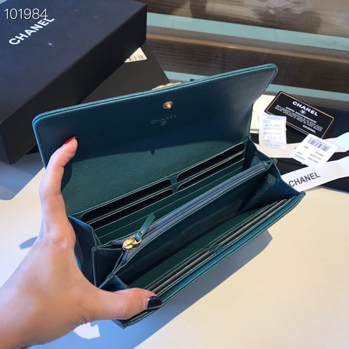 Ch**el LeBoy Wallet Caviar 19CM