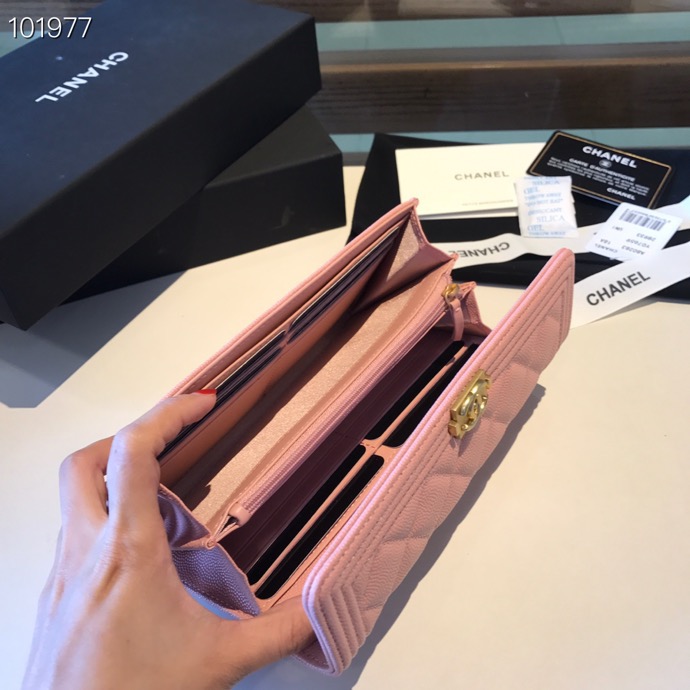Ch**el LeBoy Wallet Caviar 19CM 007