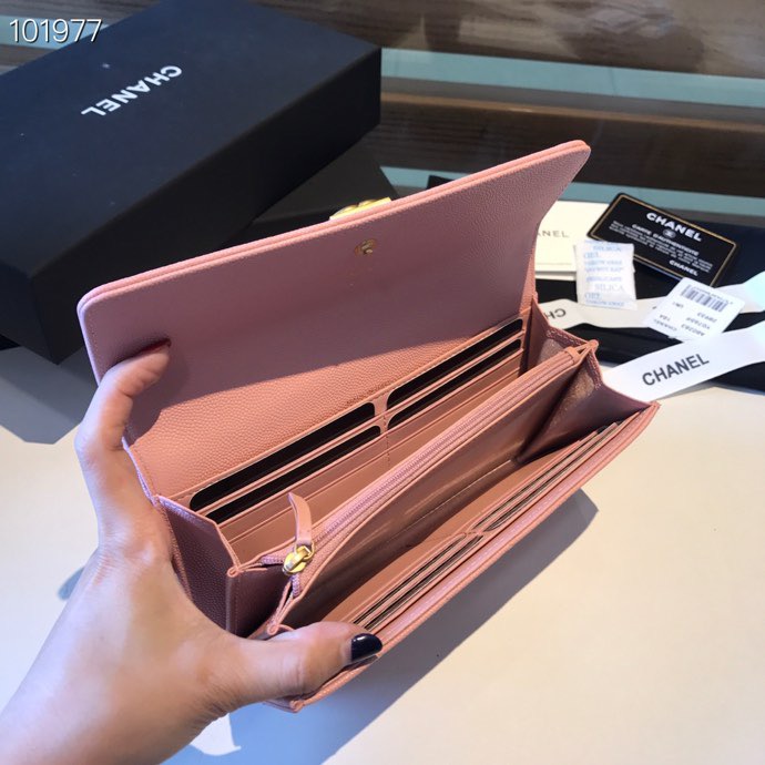 Ch**el LeBoy Wallet Caviar 19CM 007