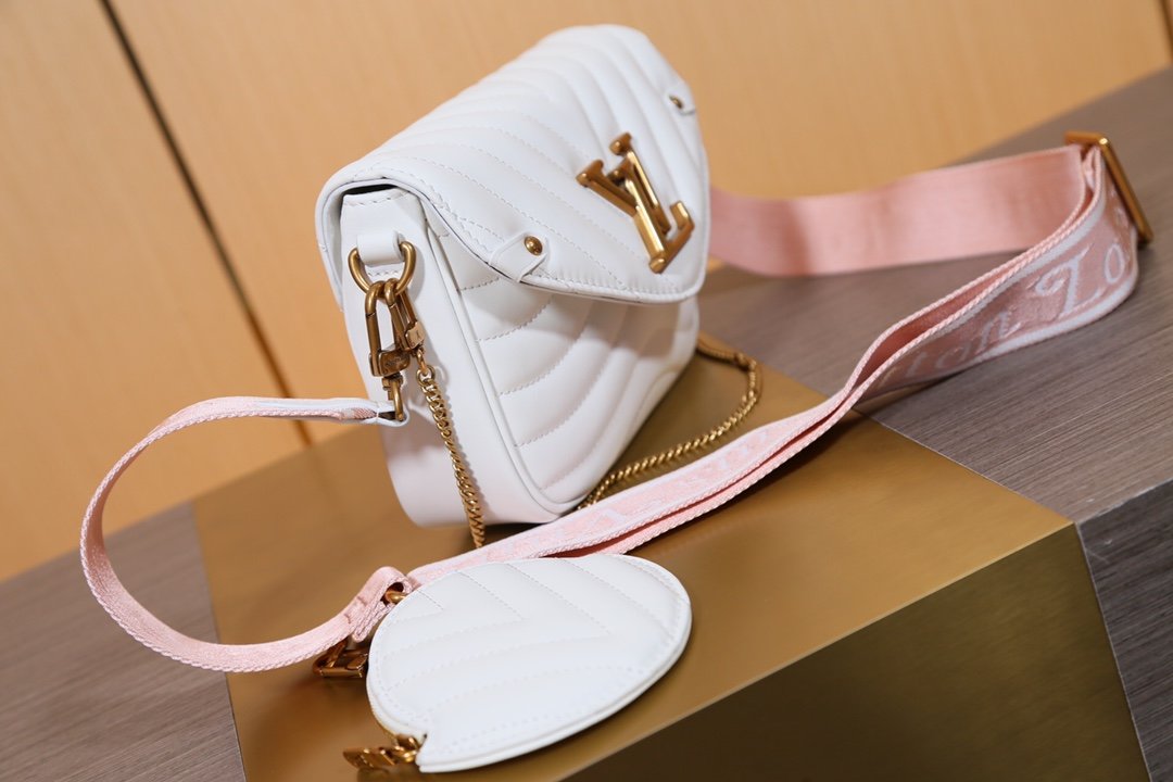 L0vis Vvtt0n Multi Pochette New Wave Bag White