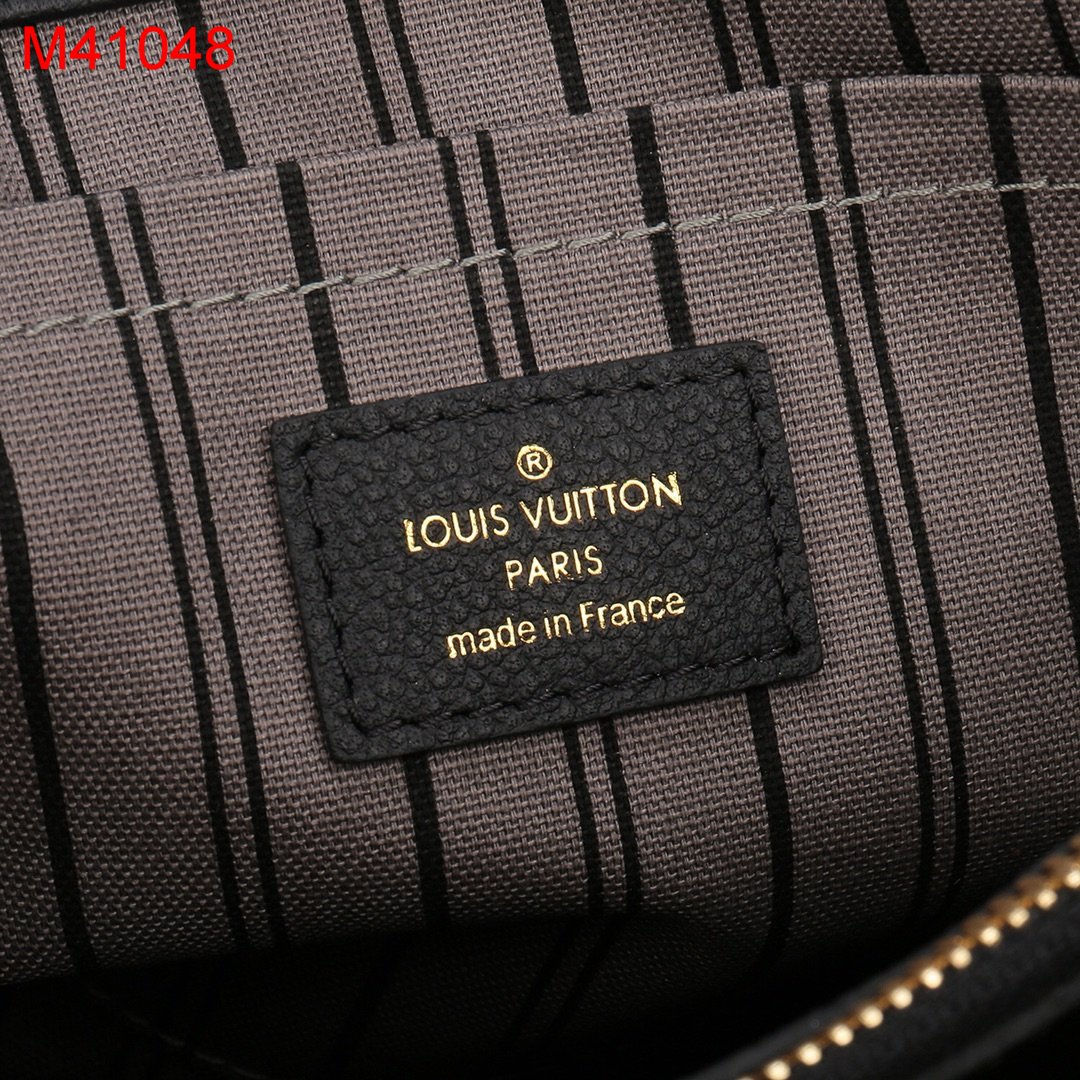 L0vis Vvtt0n Montaigne Medium Bag with Black M41046