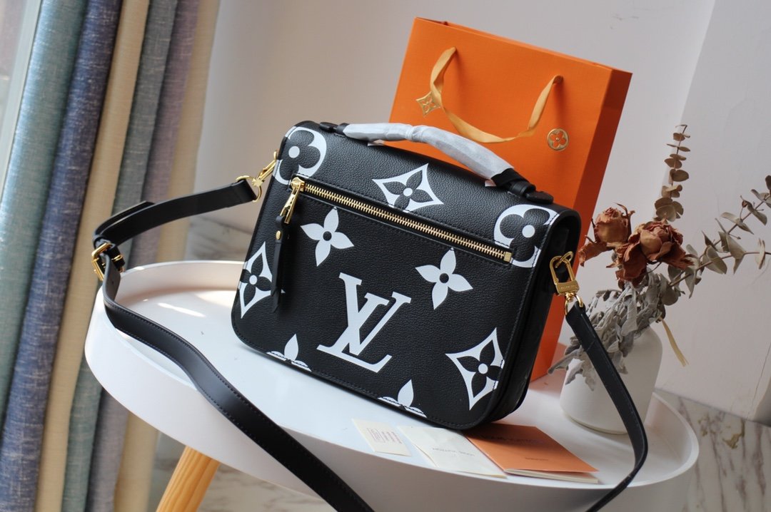 LV Crafty Pochette Metis Monogram Empreinte M45385