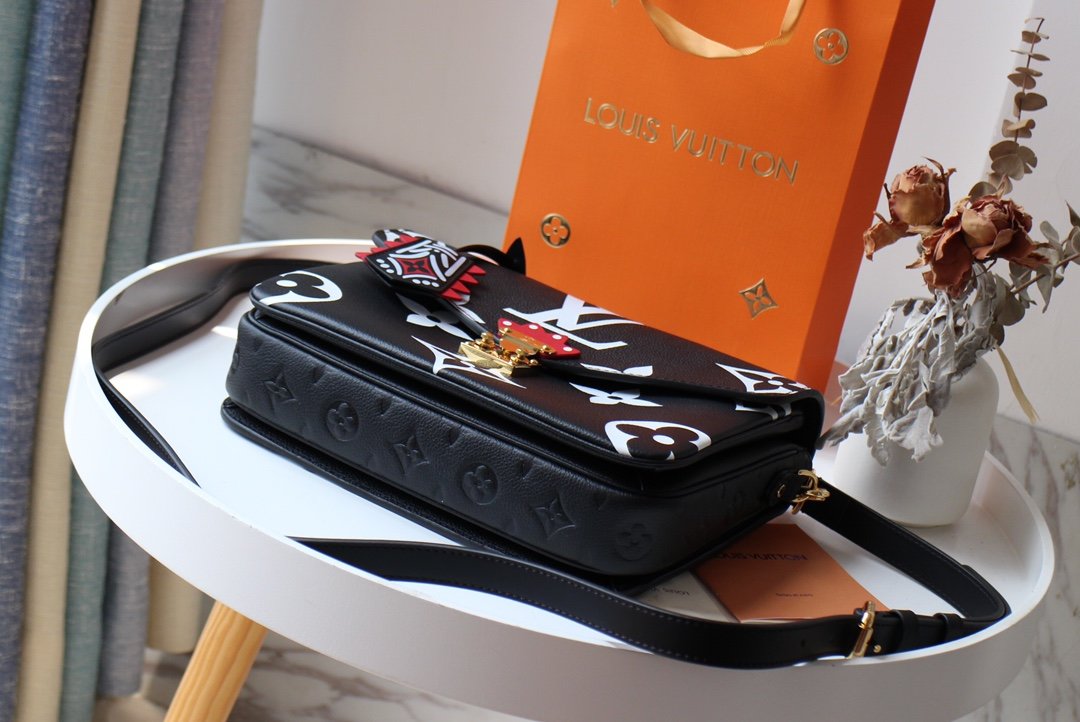 LV Crafty Pochette Metis Monogram Empreinte M45385