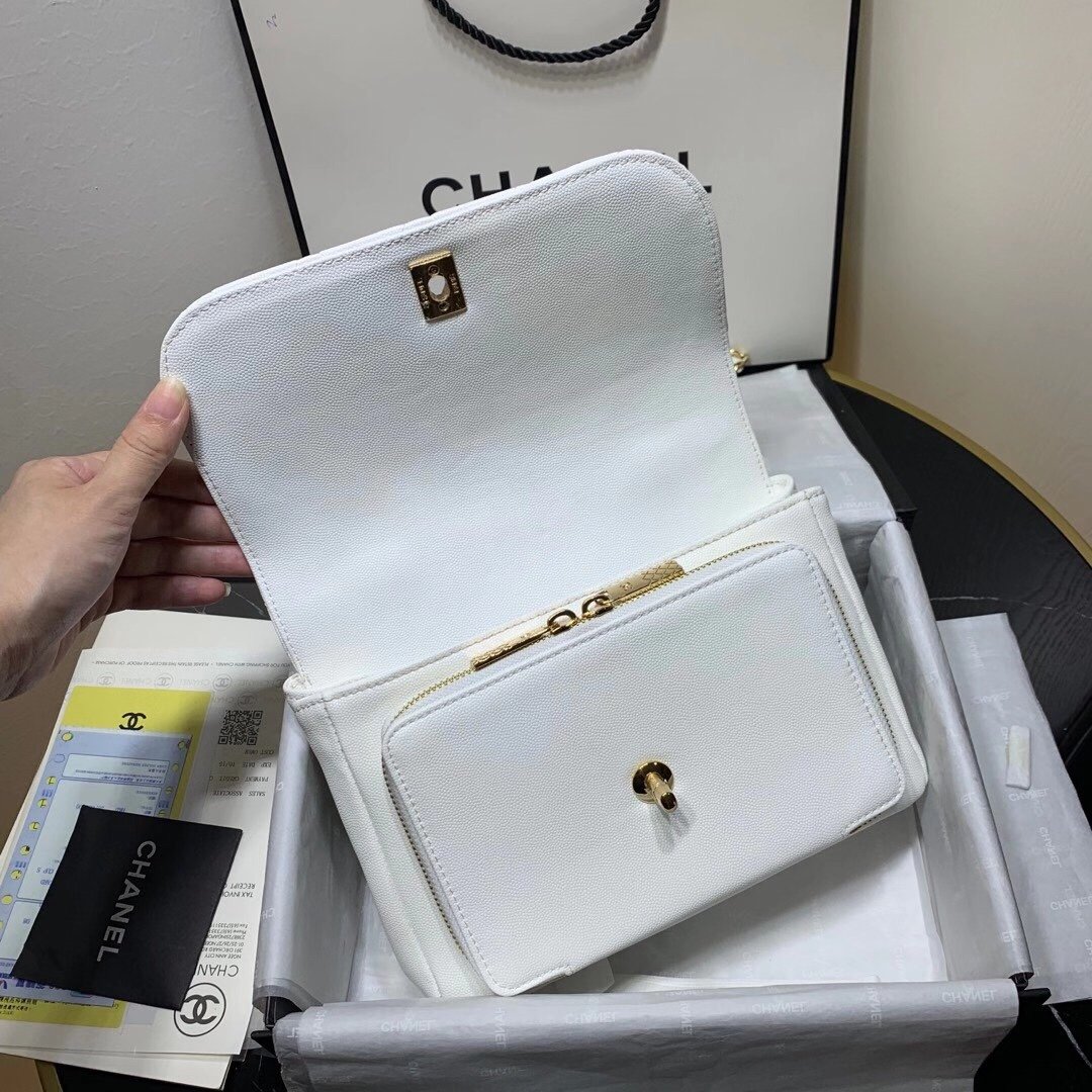 Ch**el Handbag 23cm 001