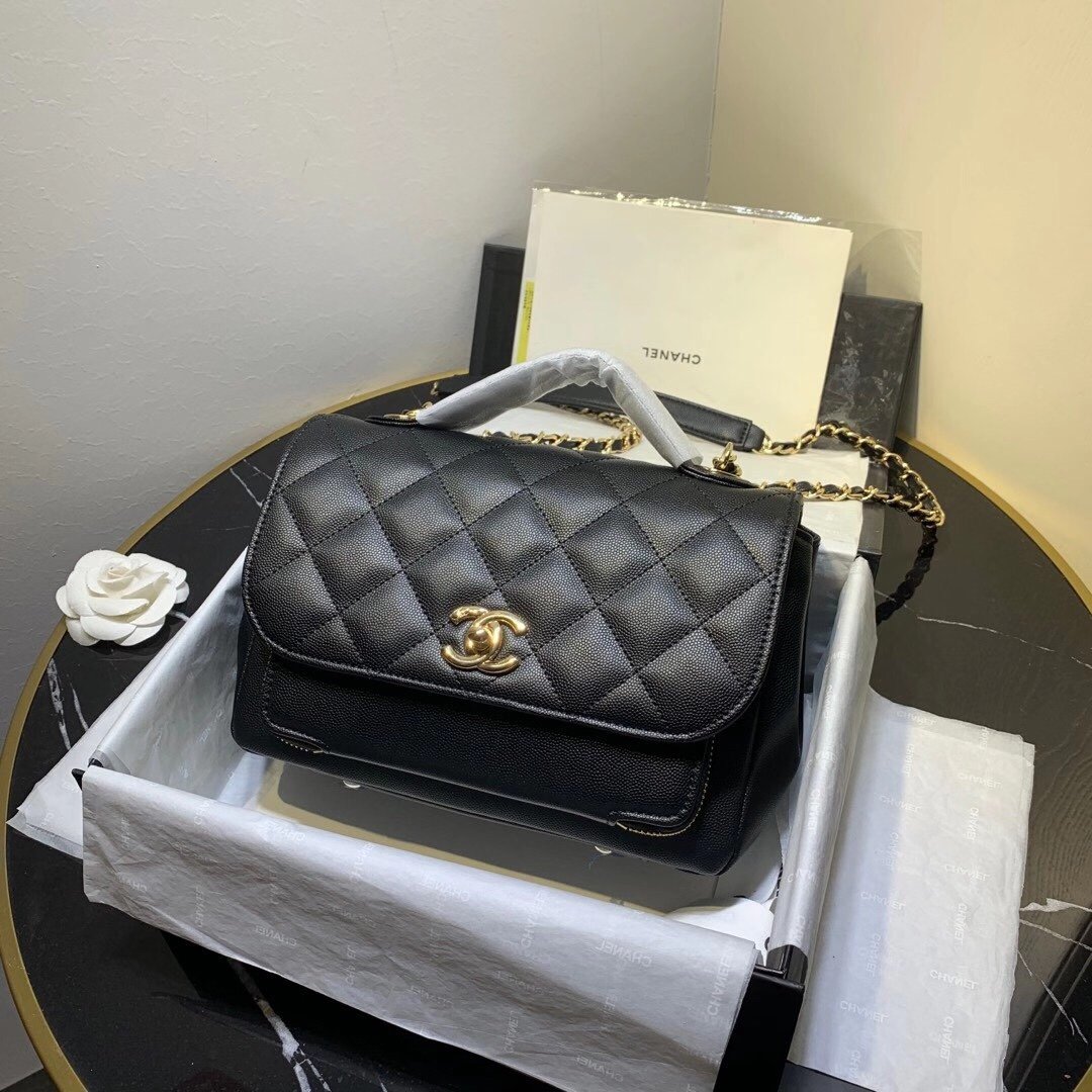 Ch**el Handbag 23cm 003