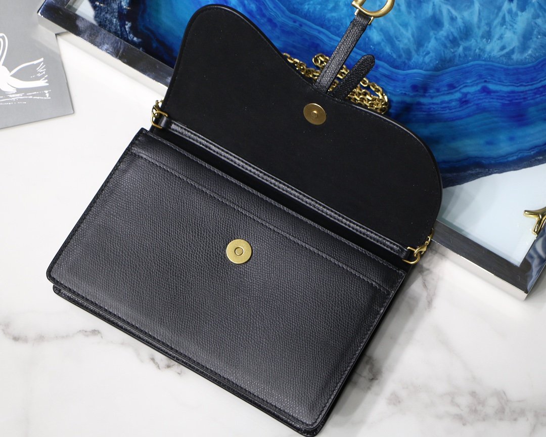 D10r Saddle Wallet on Chain Bag