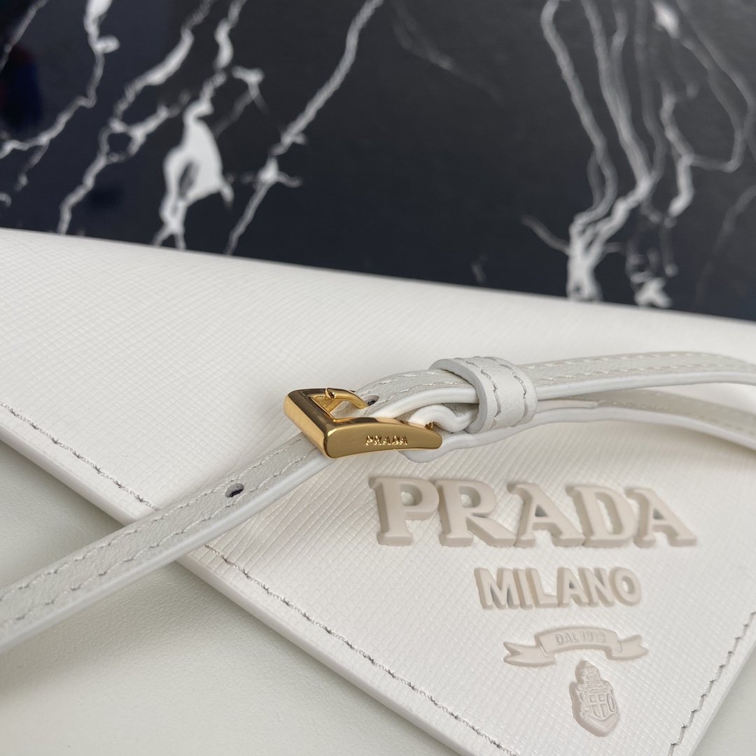 Pra*a 1BP020 Saffiano Chain Bag 003