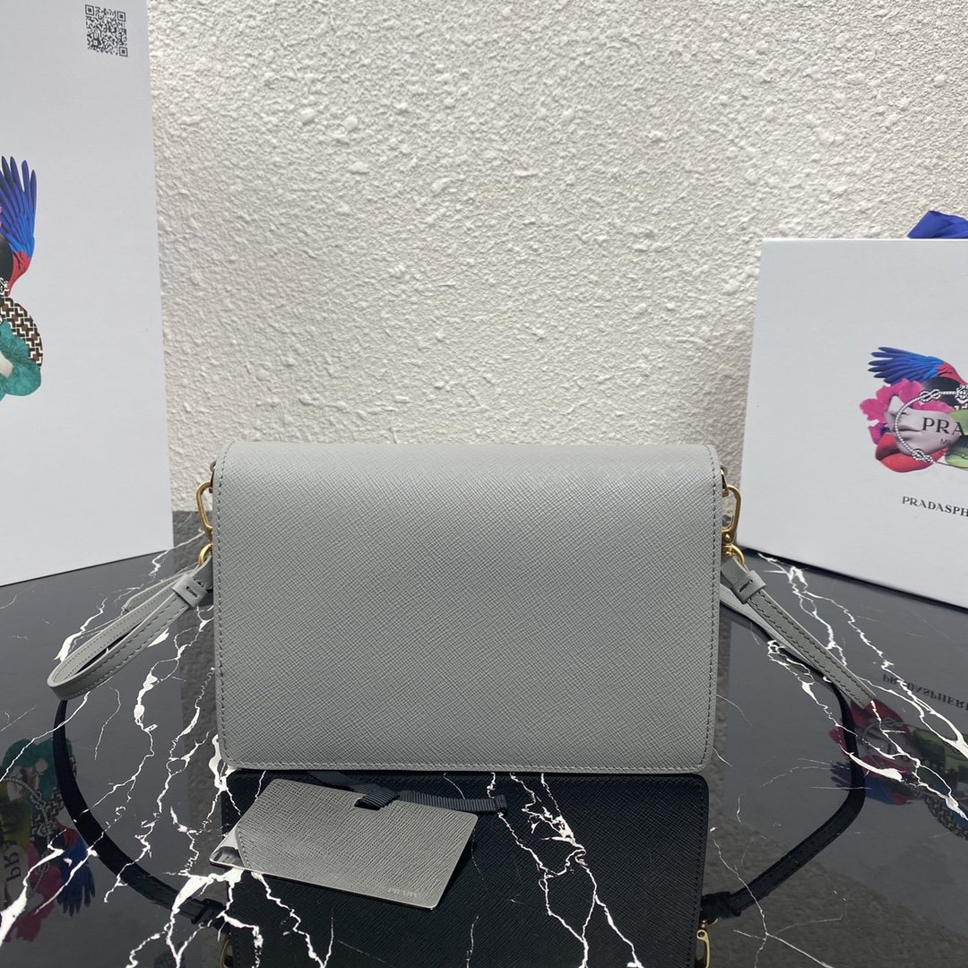 Pra*a 1BP020 Saffiano Chain Bag 006