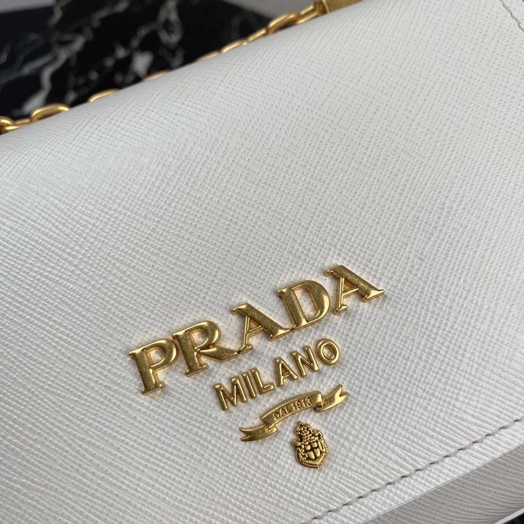 Pra*a Saffiano Chain Bag 1BD275 002