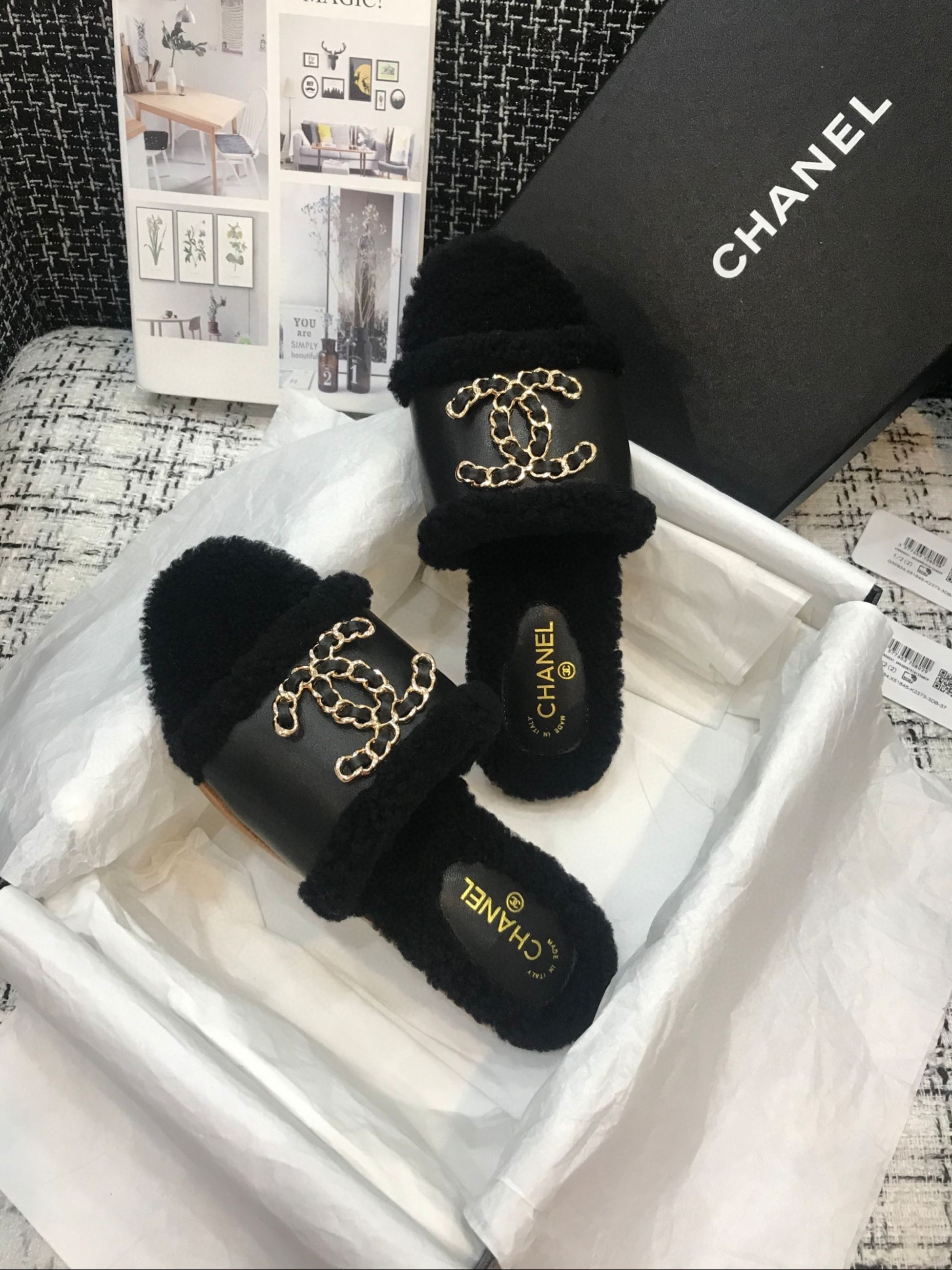 Ch**el Slippers 005