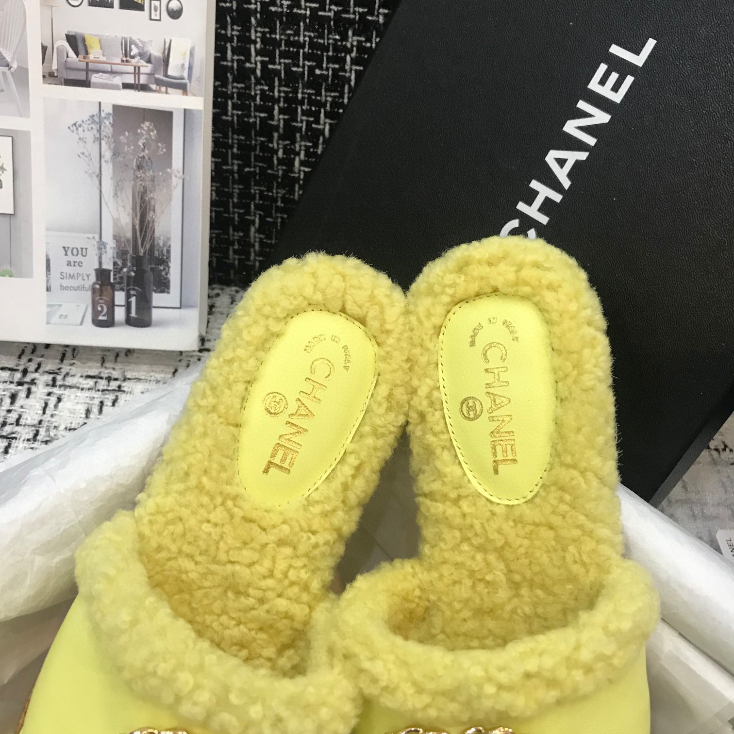 Ch**el Slippers 008