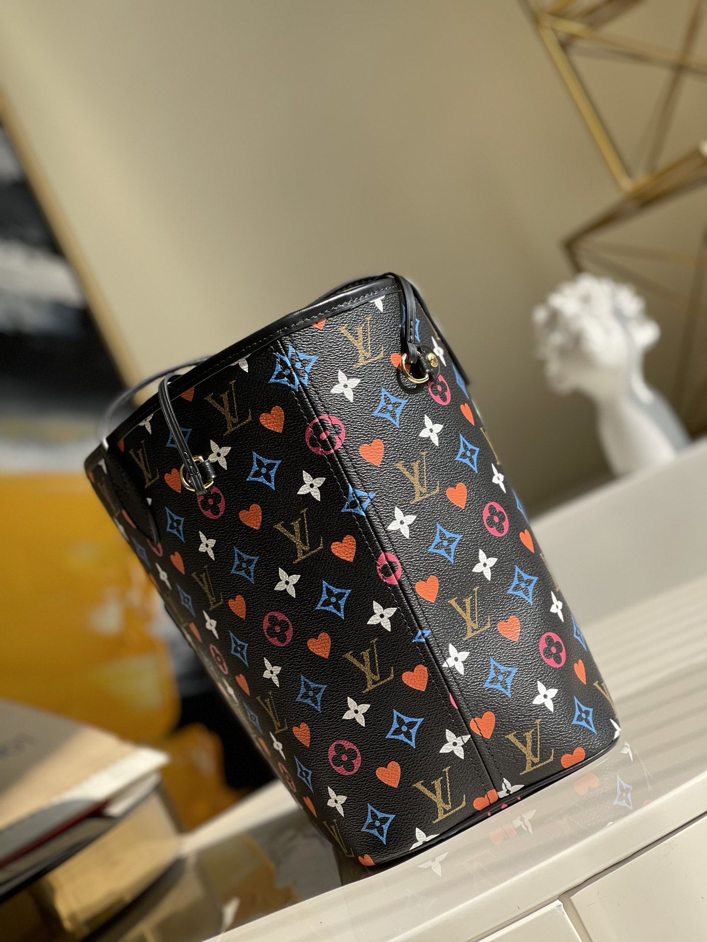 L0vis Vvtt0n Neverfull MM Game On Monogram M57483